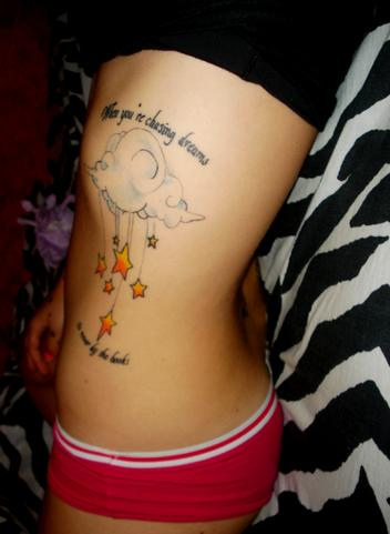 Side Tattoo Design for Women side tattoo designs. Side Tattoo Design for Women