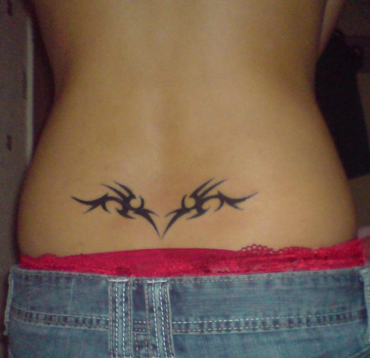 lower back tattoo for women. Women Tattoo Design for Lower