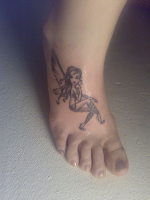 Fairy Feet Tattoo Design Picture For 2011