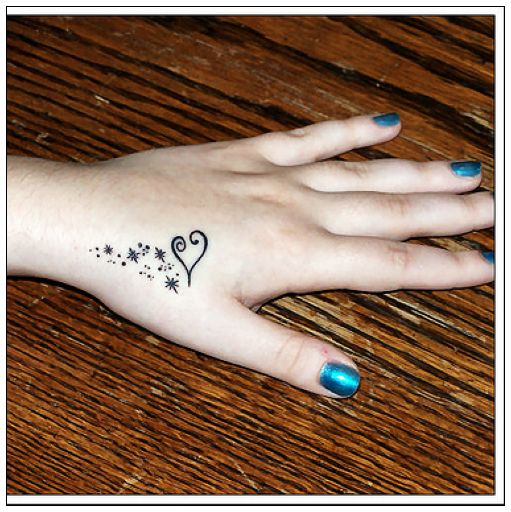 little heart tattoos. love heart tattoos on love