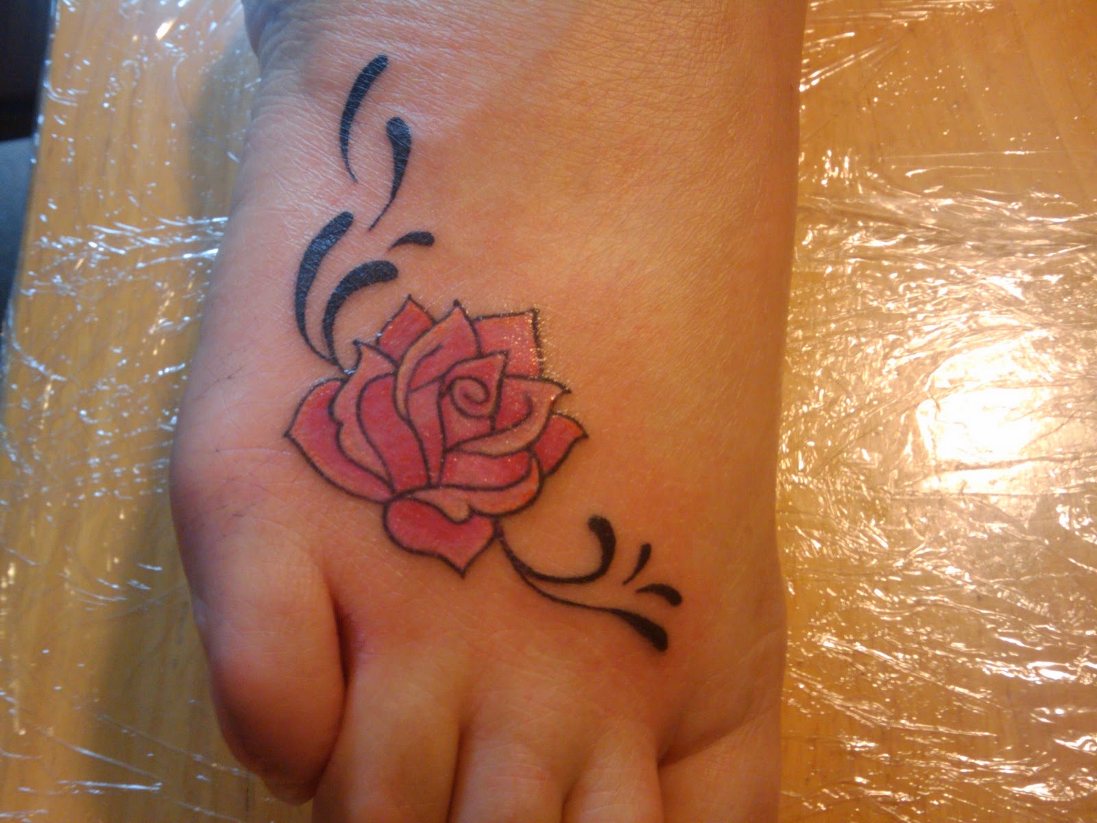 Full Rose Tattoo