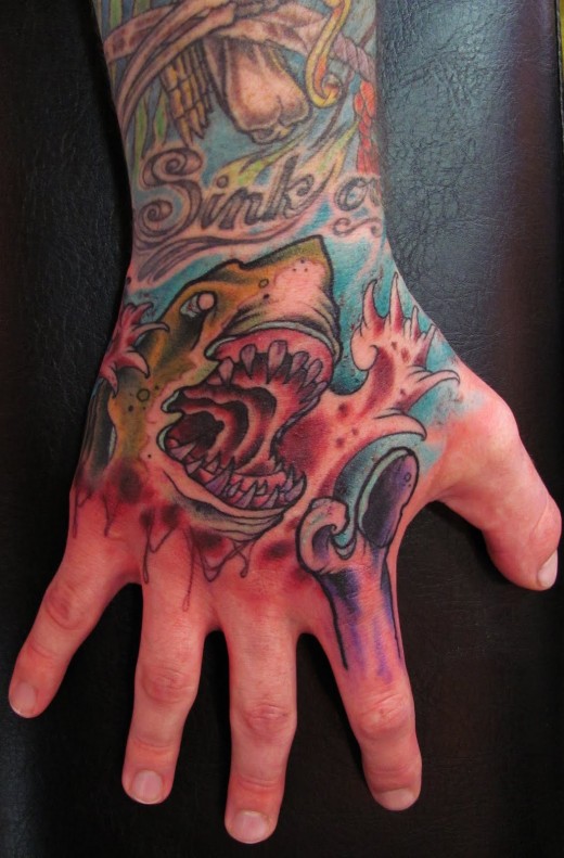 Trendy Hand Tattoo Latest Pattern for 2011