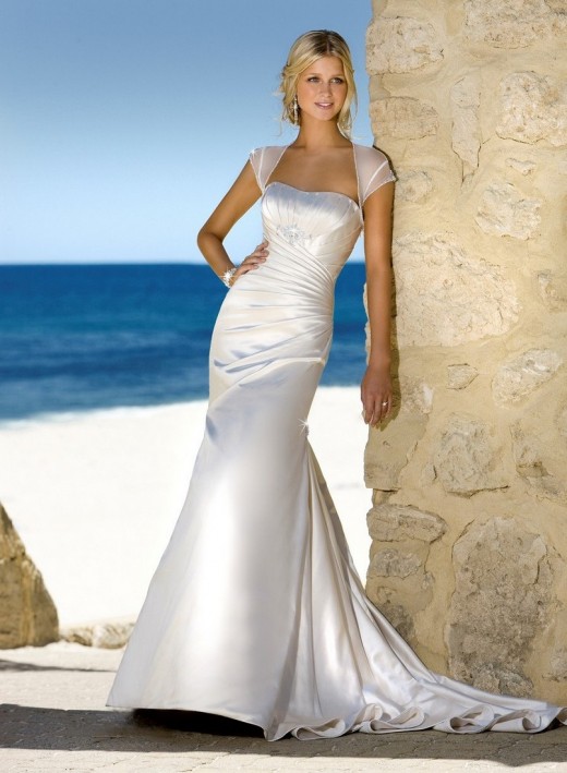 Mermaid Beach Wedding Dress