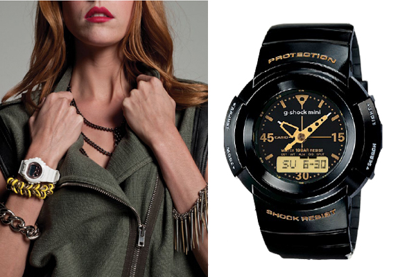 g shock mini black