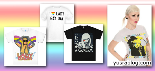 Dress Up Lady GaGa T Shirts