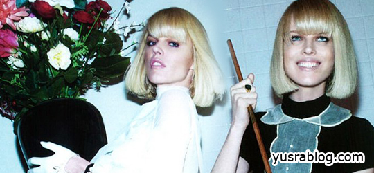 Eva Herzigova by Glen Luchford for Vogue Italia June 2010 | Hunting Beauty