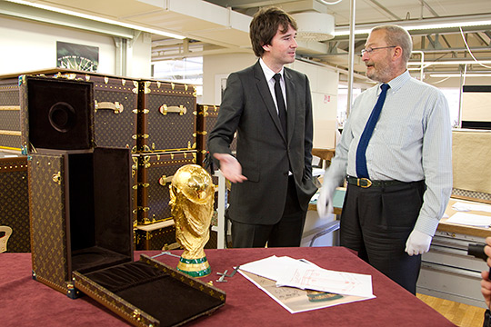 Louis Vuitton x World Cup Trophy Through the Years: Travel Case & More –  Footwear News