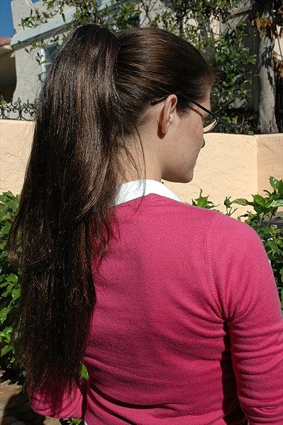 Ponytail Hairstyle for Long and Medium Hairs - YusraBlog.com