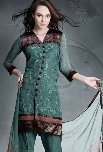 Stylish Eid Salwar Kameez Fashion Designs - YusraBlog.com