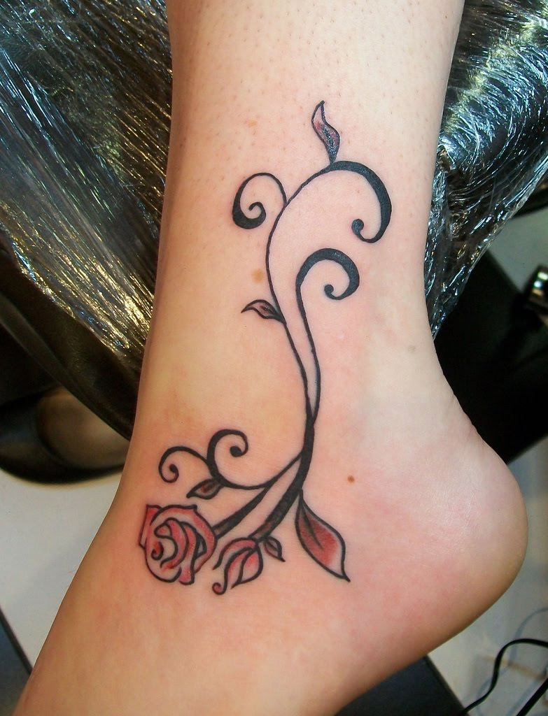 Best Ankle Tattoo Designs For Girls 2011