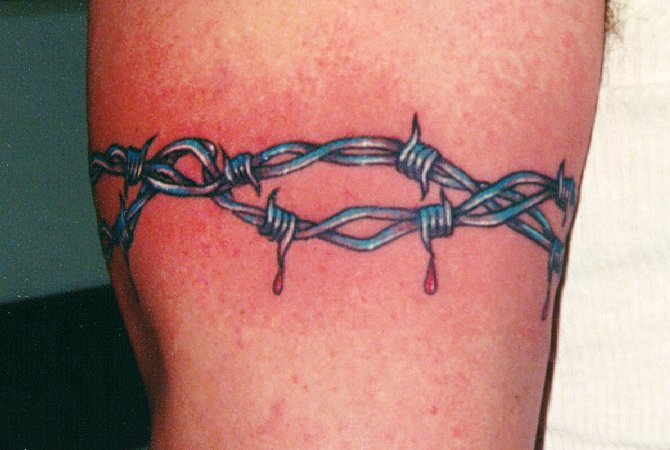 Barbed Wire Tattoo Designs – Tattoos that Show Your Personality