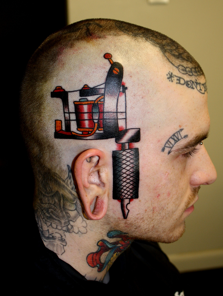 Head Tattoo Latest Trend - YusraBlog.com
