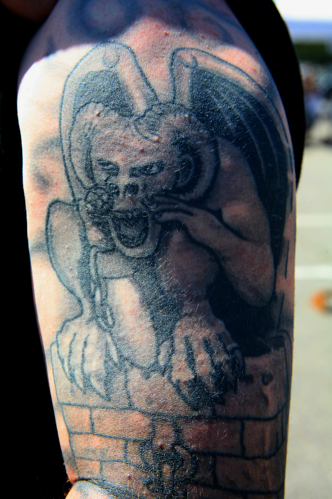 Gargoyle Tattoo Latest Style.