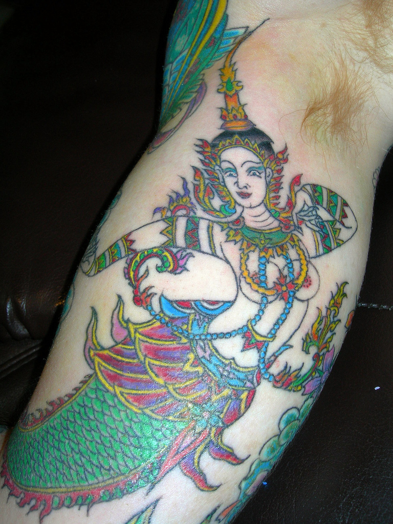 You Are Looking Cute With Mermaid Tattoos - For Girls ...