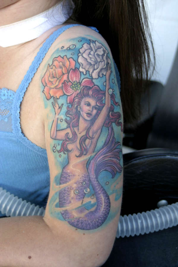 You Are Looking Cute With Mermaid Tattoos – For Girls
