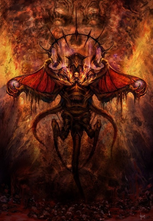 15 Terrifying Examples of Devilish Artworks