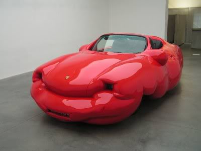 Fat Muscled Ferrari Car