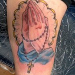 All About Praying Hands Tattoos