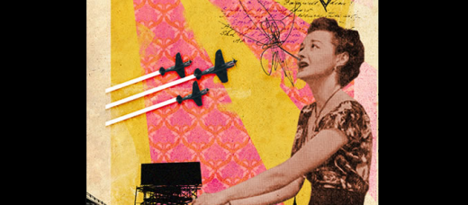A Cool Vintage Collage Design