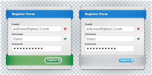 Create a Clean Register Form