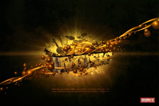 Create a Fantastic Golden 3D Text Scene