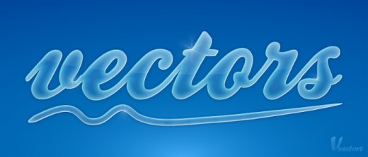 Create a Glossy, Smooth Text Effect
