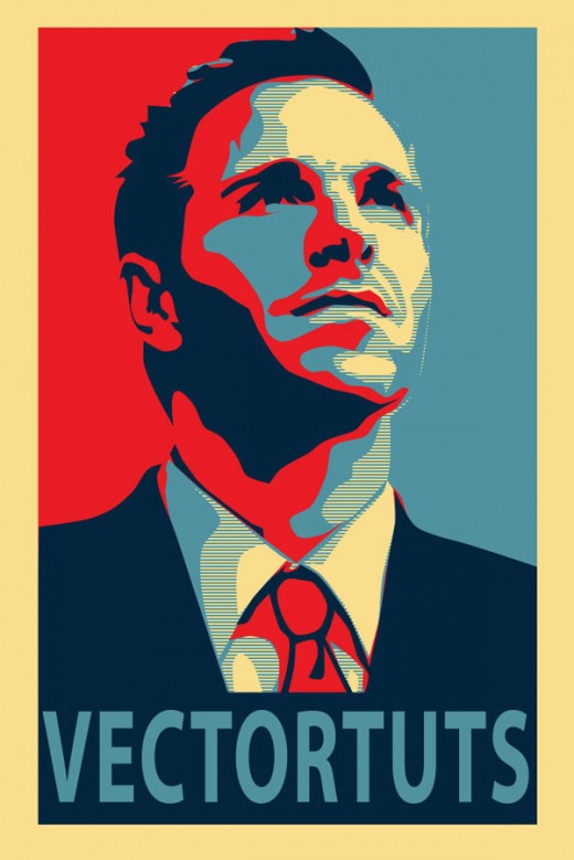 Inspirational Vector Political Poster