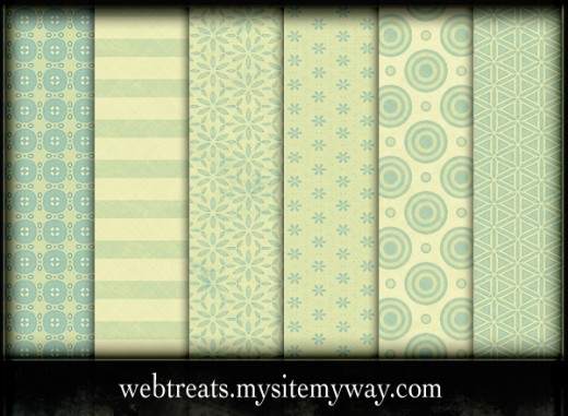 Lime Green Patterns