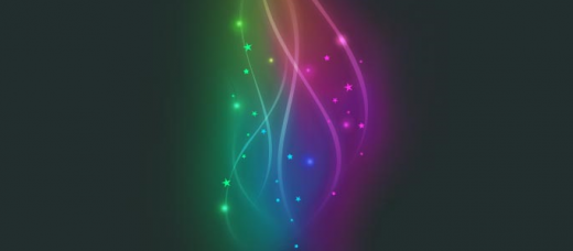 Magical Rainbow Color Flame