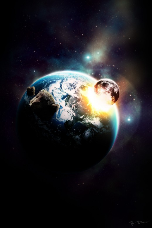 Space Explosion Photoshop Tutorial