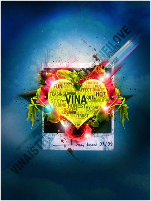 Create a Colorful Typography Poster