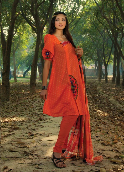Latest Spring Lawn Collection by Nishat