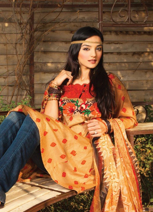 Nishat Lawn Latest Collection for Spring