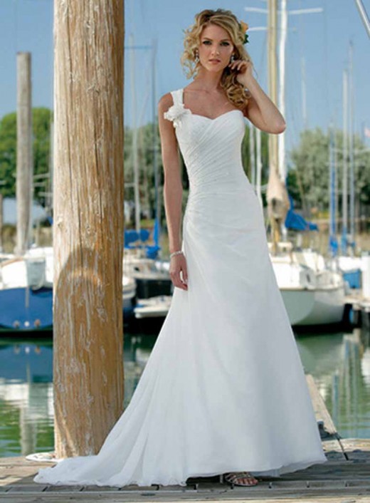 Summer Beach Wedding Dresses 2012 - YusraBlog.com