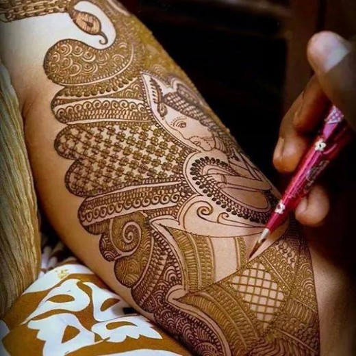 Spring Mehndi Designs