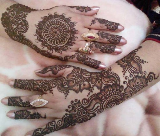 Arabic Mehndi Designs For Back Hands