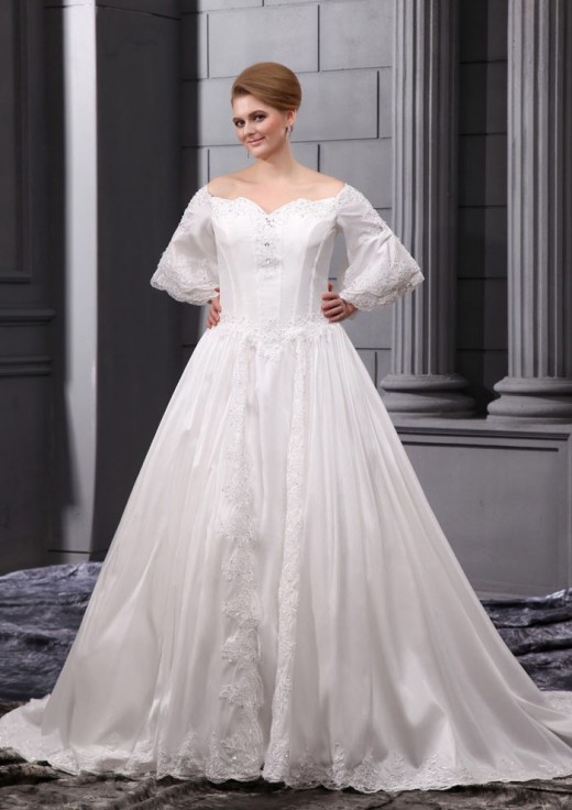 22 Beautiful Plus Size Wedding  Dresses  YusraBlog com