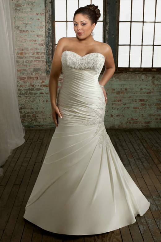 22 Beautiful Plus  Size  Wedding  Dresses  YusraBlog com