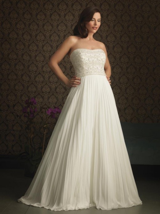 22 Beautiful Plus  Size  Wedding  Dresses  YusraBlog com