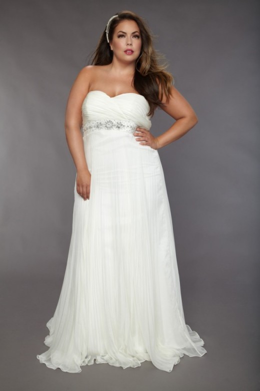 22 Beautiful Plus  Size  Wedding  Dresses  YusraBlog com
