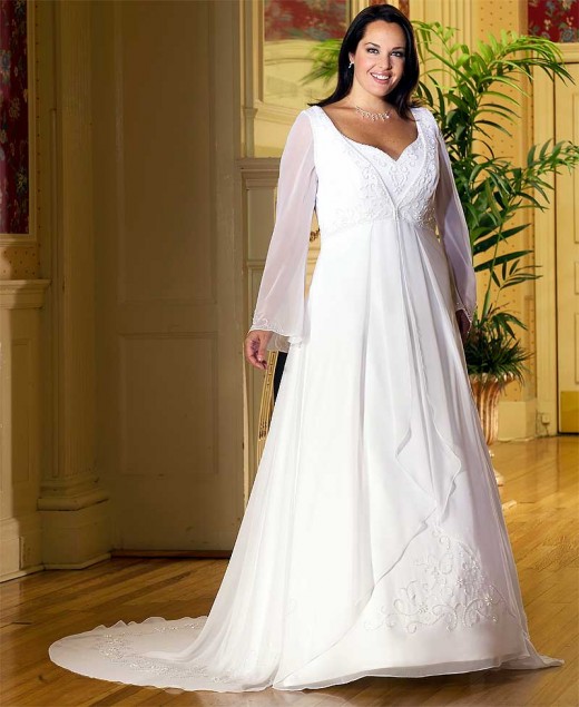 22 Beautiful Plus  Size  Wedding  Dresses  YusraBlog com